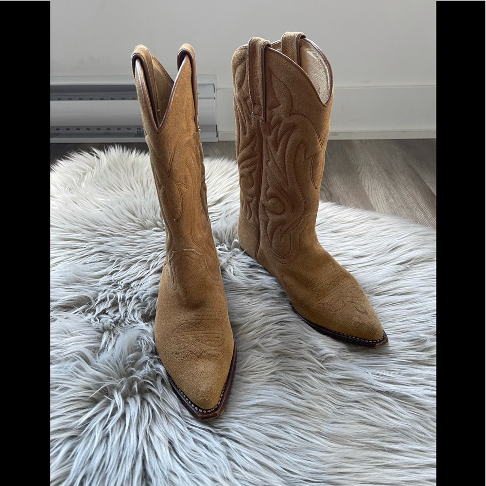 Suede Sancho Cowboy boots